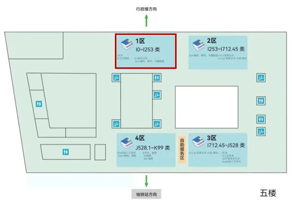 馆藏检索与找书图示 4